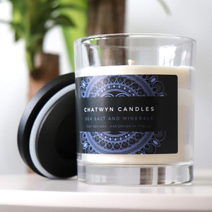Sea Salt and Minerals - soy wax candle
